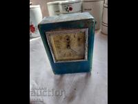 Antique desk clock, German Globus