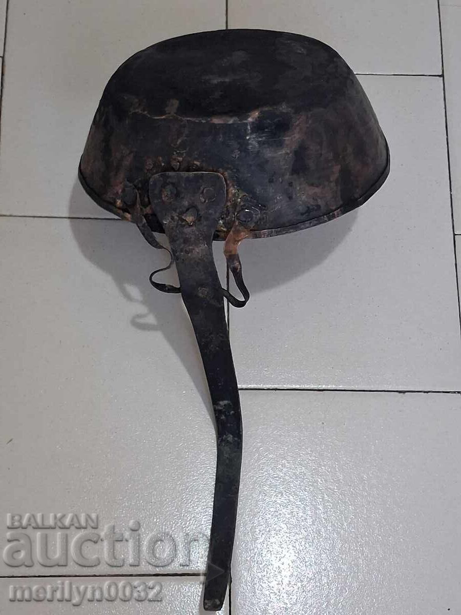 Tavă veche de cupru, cupru, tavă, vas de cupru - 5