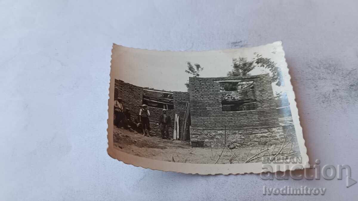 Fotografie casă unifamilială în construcție