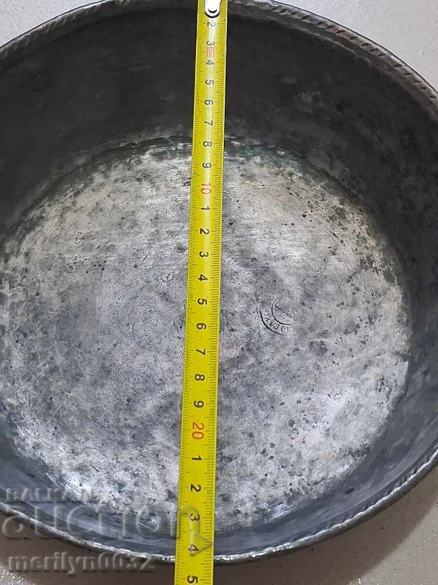 Tavă veche de cupru, cupru, tavă, vas de cupru - 5 Tavă veche de cupru, cupru, tavă, vas de cupru - 5