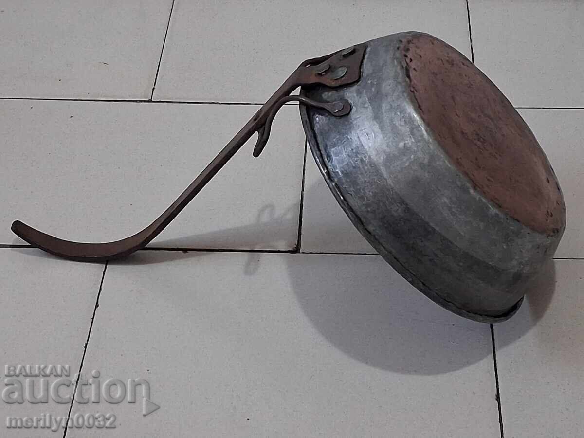 Tavă veche de cupru, cupru, tavă, vas de cupru - 6 Tavă veche de cupru, cupru, tavă, vas de cupru - 6