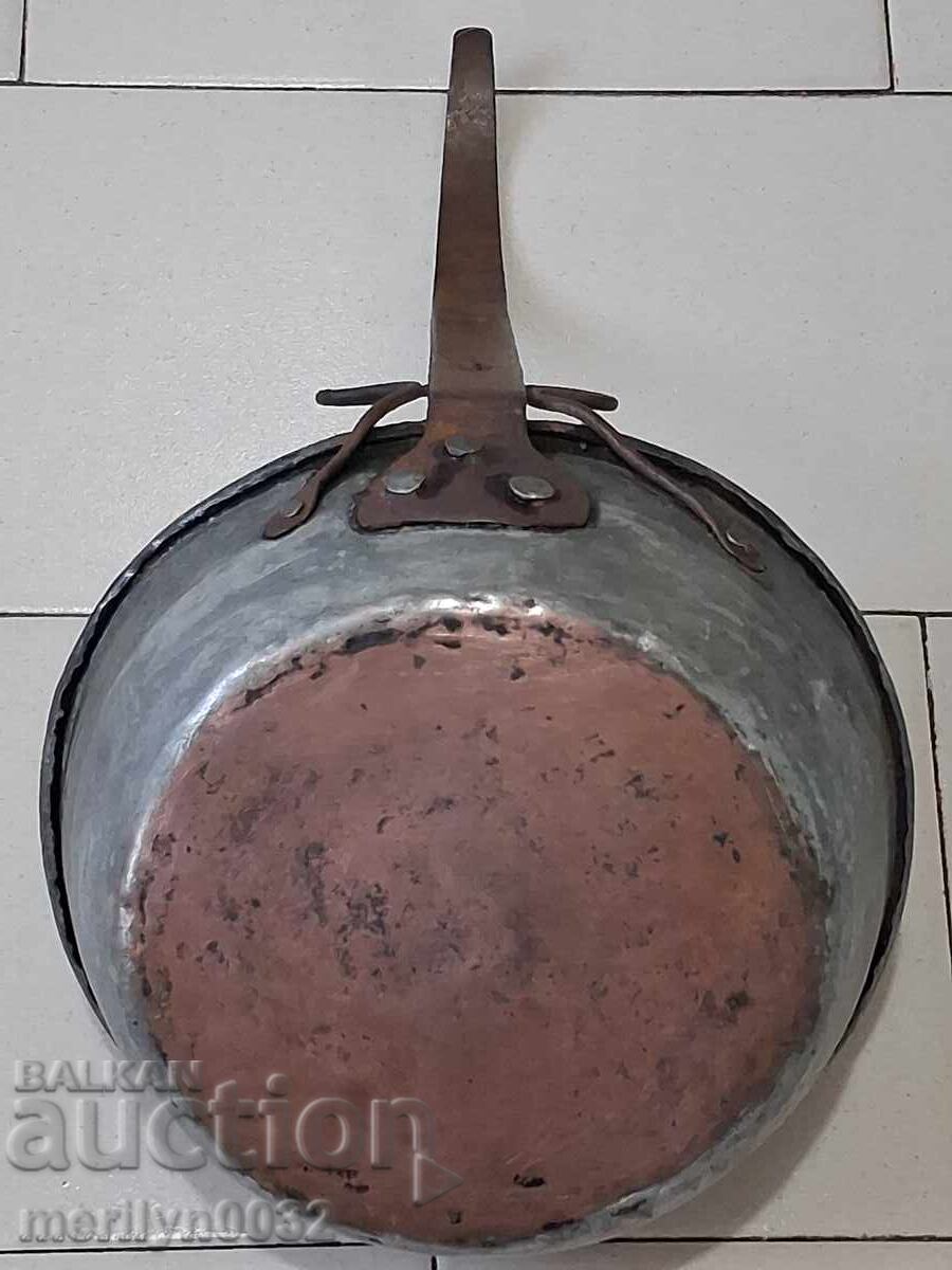 Tavă veche de cupru, cupru, tavă, vas de cupru - 7 Tavă veche de cupru, cupru, tavă, vas de cupru - 7