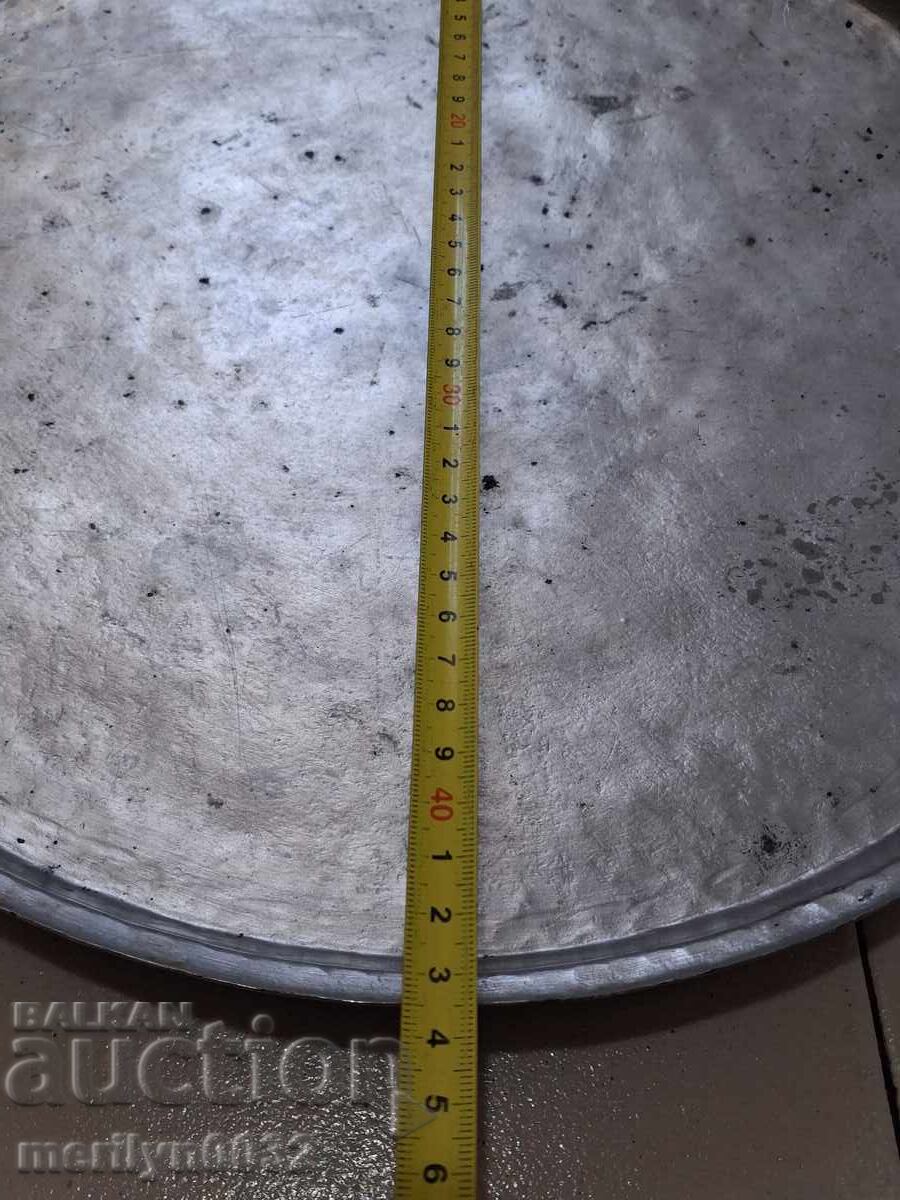 Tavă de plăcintă, cupru, caserolă, albastru, vas de cupru - 6