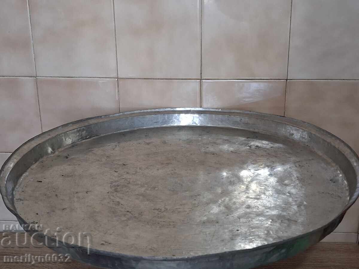 Tavă de plăcintă, cupru, caserolă, albastru, vas de cupru - 7