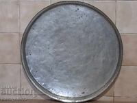 Тава за баница, бакър, тепсия, синия, меден съд