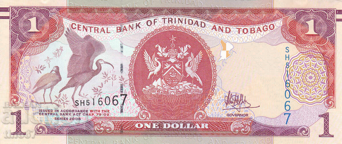 tino37- TRINIDAD ȘI TOBAGO - 1 DOLAR - 2006 - UNC cu preț € 0.90 | 1.76 BGN tino37- TRINIDAD ȘI TOBAGO - 1 DOLAR - 2006 - UNC cu preț € 0.90 | 1.76 BGN