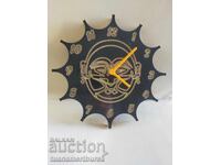 Ξύλινο ρολόι τοίχου