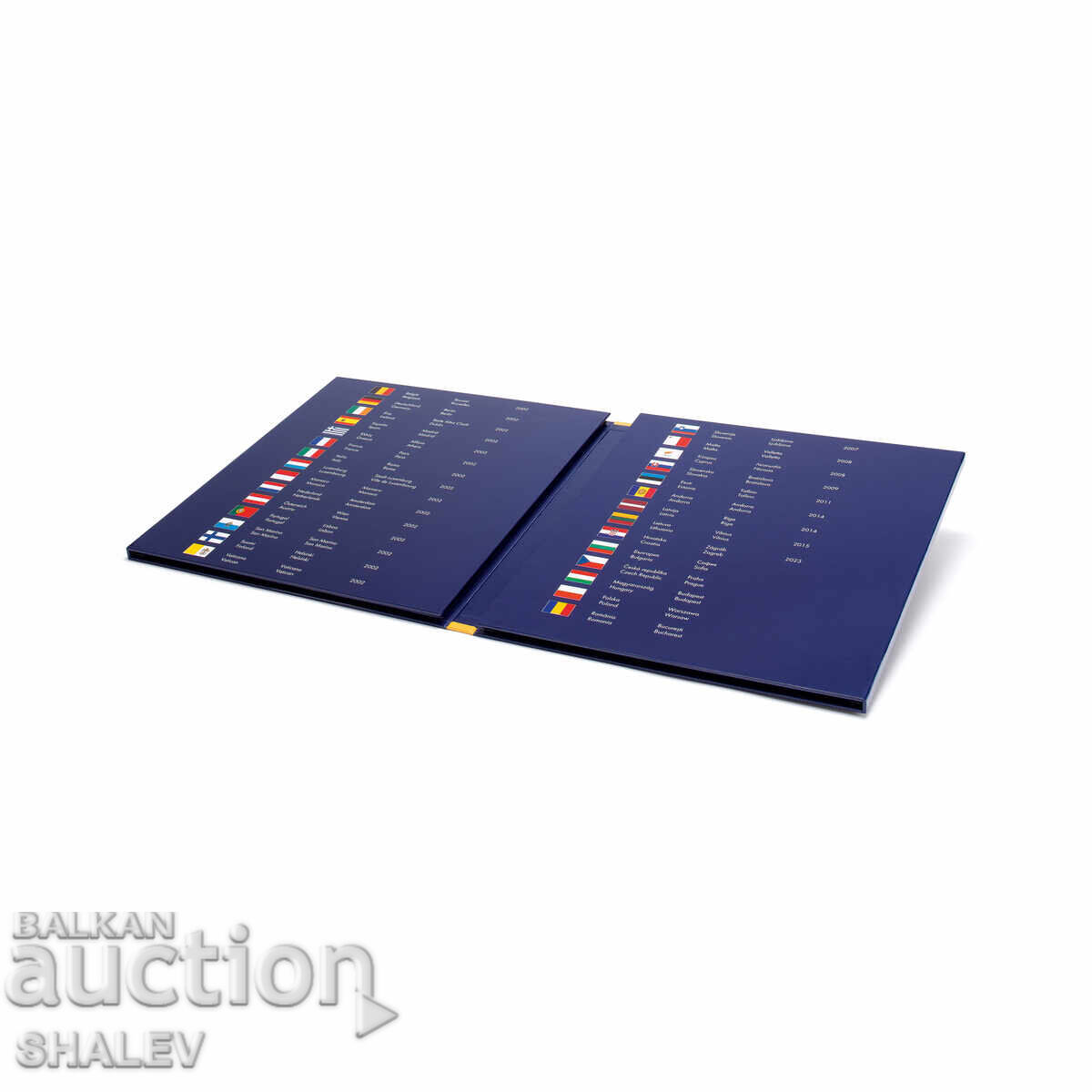 Άλμπουμ "Presso Euro Coin Collection" - Leuchtturm, Γερμανία με τιμή € 24.89 | 48.68 BGN Άλμπουμ "Presso Euro Coin Collection" - Leuchtturm, Γερμανία με τιμή € 24.89 | 48.68 BGN
