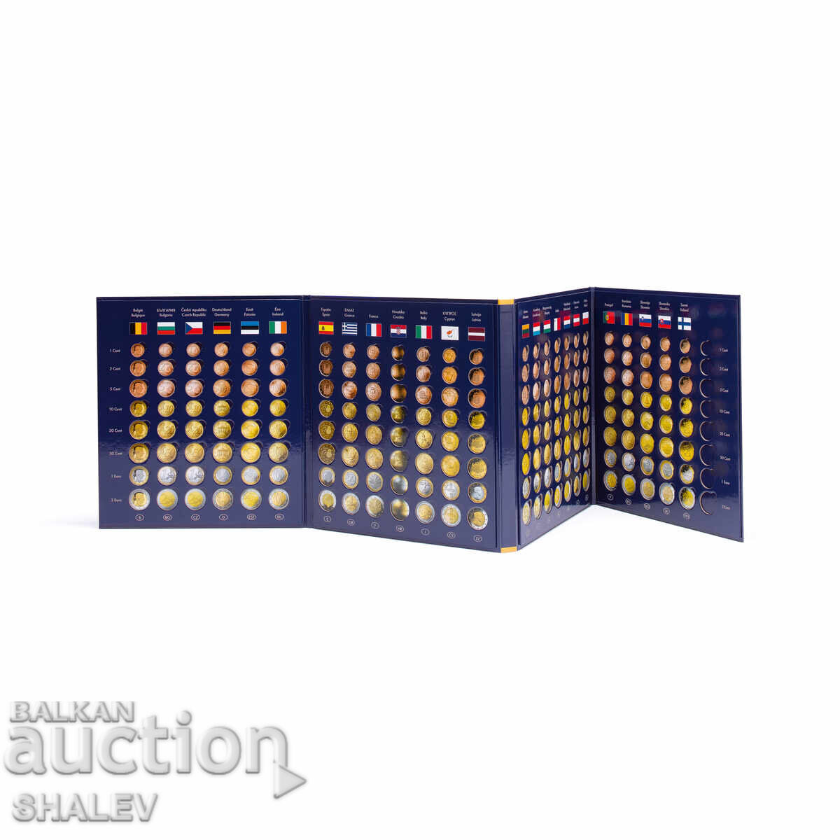 Δημοπρασία Άλμπουμ "Presso Euro Coin Collection" - Leuchtturm, Γερμανία Δημοπρασία Άλμπουμ "Presso Euro Coin Collection" - Leuchtturm, Γερμανία