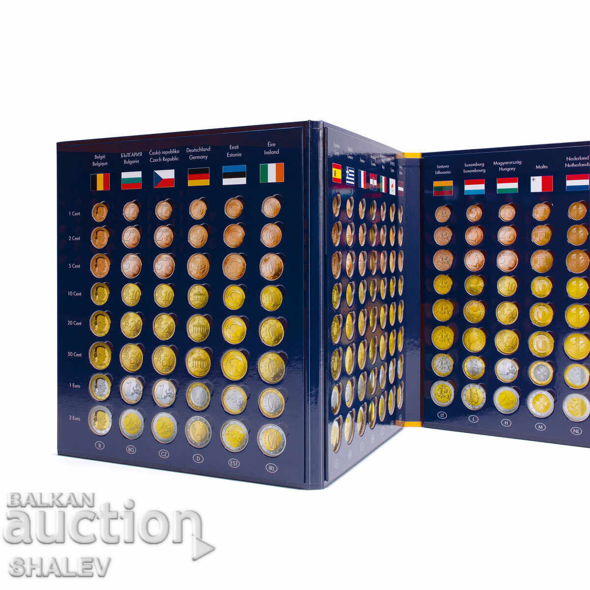 Άλμπουμ "Presso Euro Coin Collection" - Leuchtturm, Γερμανία - 5 Άλμπουμ "Presso Euro Coin Collection" - Leuchtturm, Γερμανία - 5