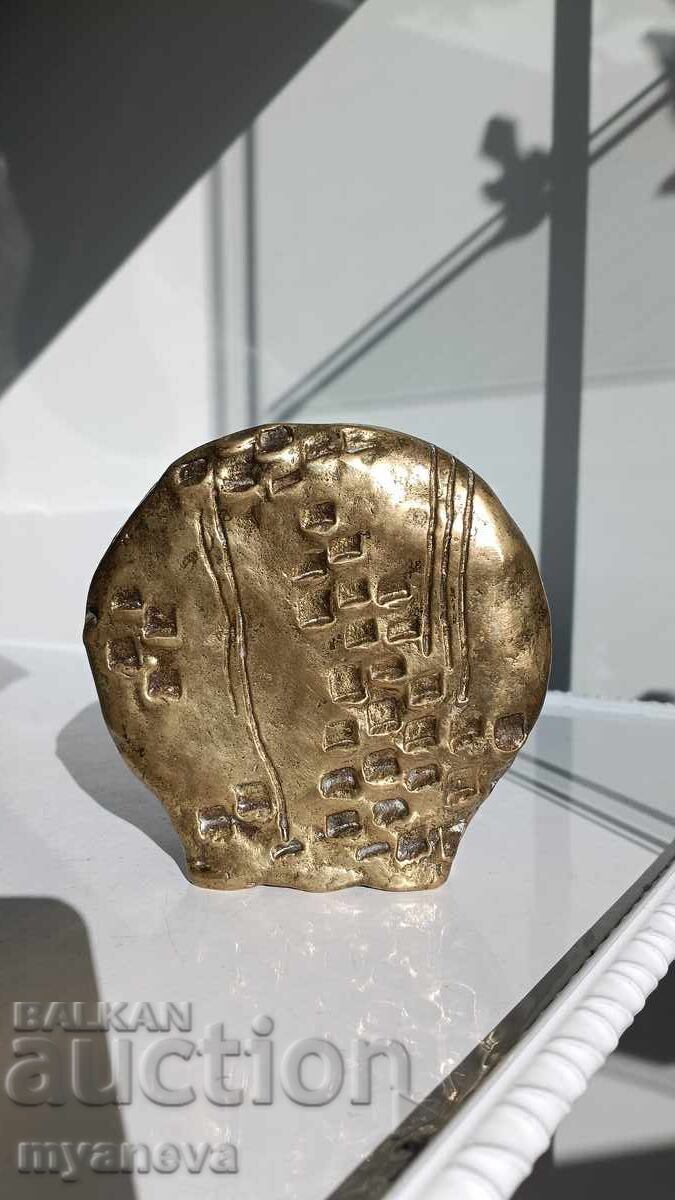 Auction  Bronze, massive sculptural vase, Formano