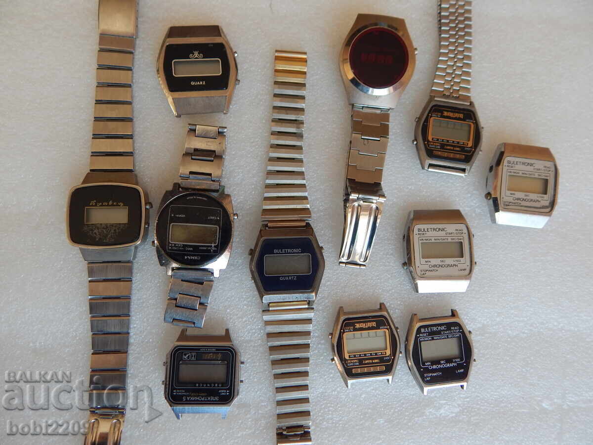 Lot Colecție de 11 ceasuri Buletronic PRAVEȚ, Electronică - 7