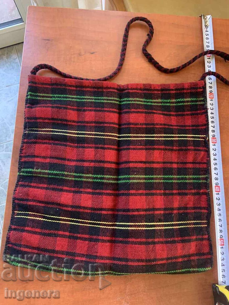 TORBA RŬCHNO TŬKANA VŬLNA FOLKLOR ETNIKA