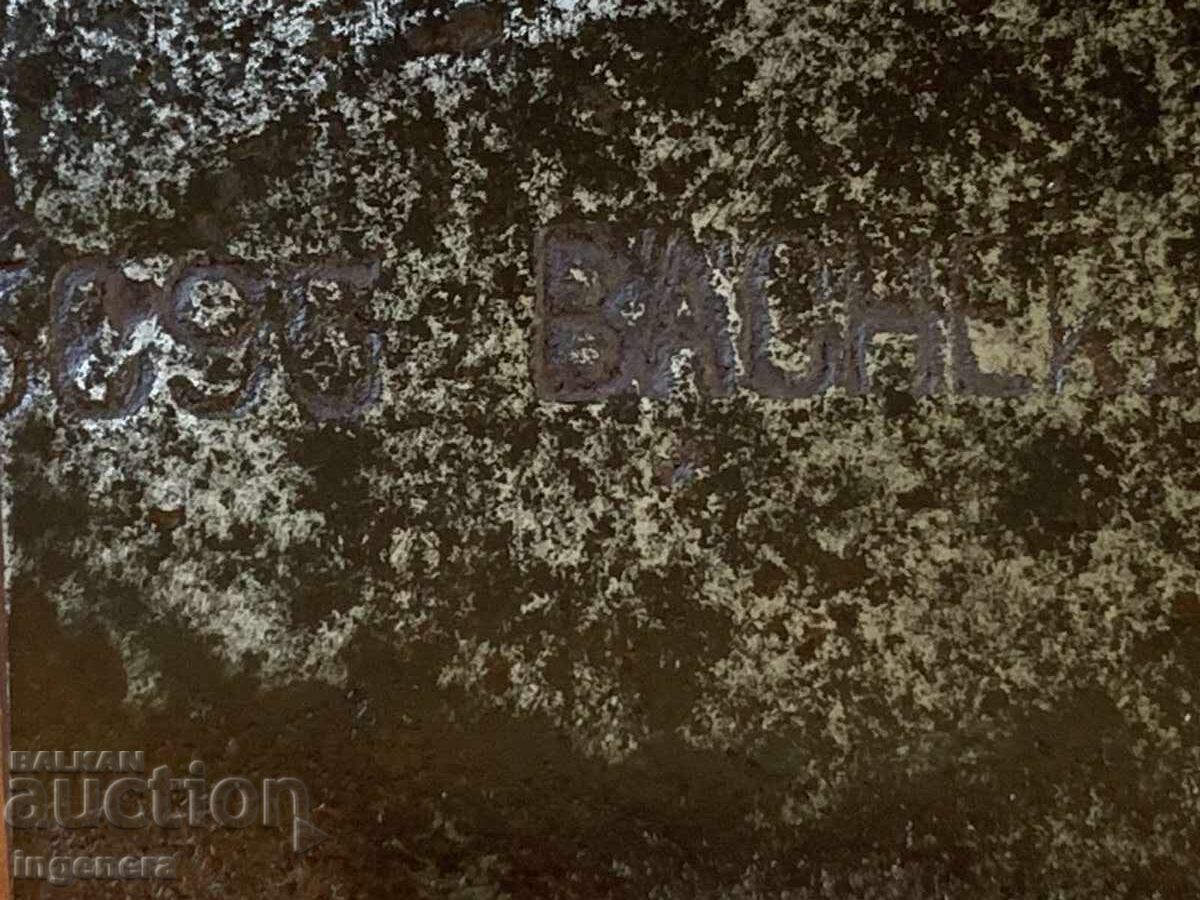 CUȚIT DE TĂIAT CODAT INSTRUMENT VECHI MARCAT - 5