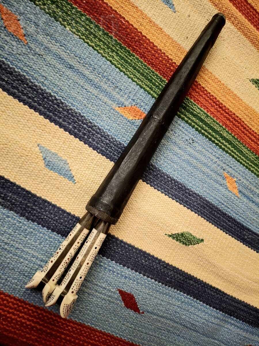 Livrarea Set cuțit și furculiță bosniene, biceac, caraculeac, sabie, iatagan, pumnal