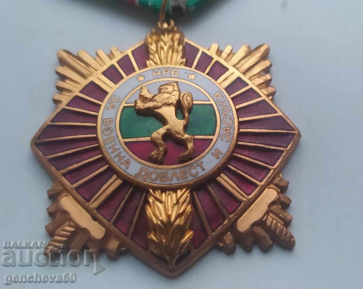 Orden medal ,,Za doblest i voenni zaslugi" 1va stepen NRB με τιμή € 50.00 | 97.79 BGN