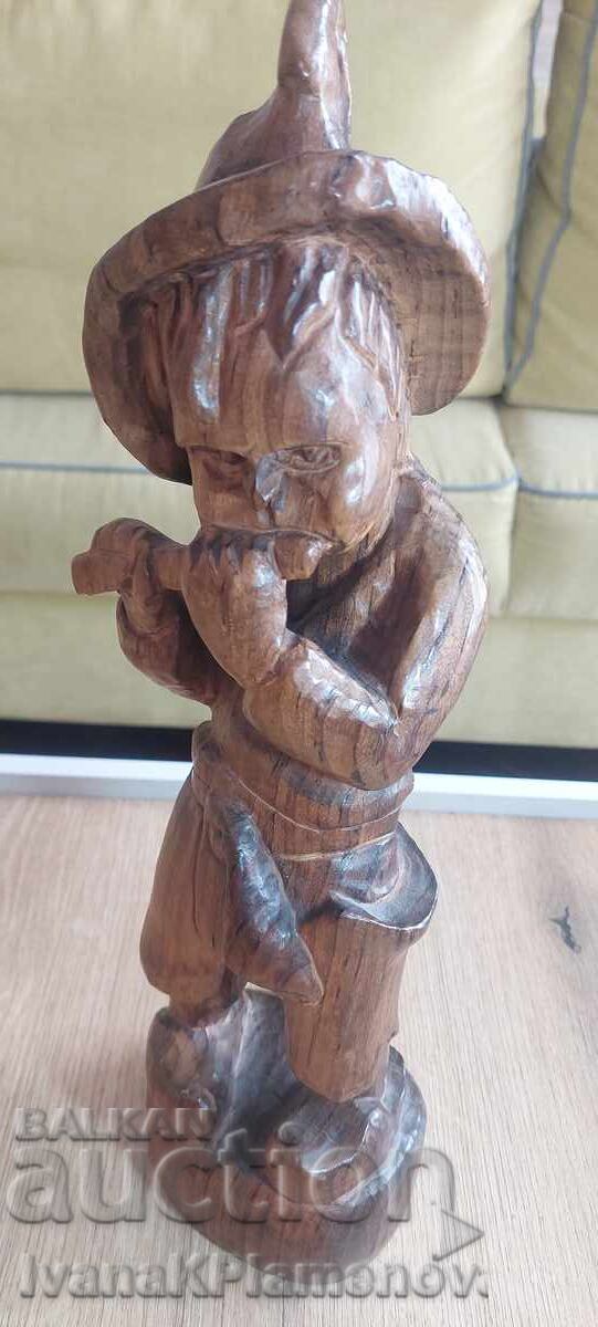 Sculptură în lemn pentru cunoscători, înălțime 40cm - 6