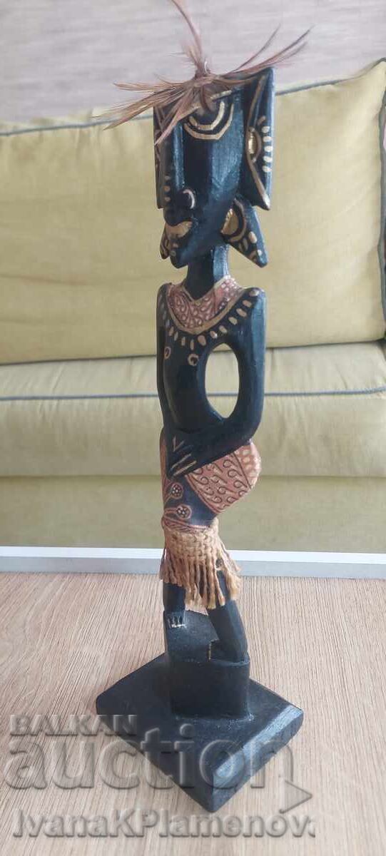 Licitație Sculptură în lemn pentru cunoscători, înălțime 35cm