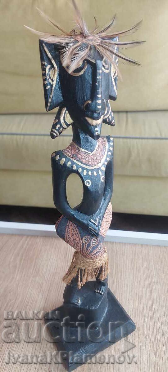 Sculptură în lemn pentru cunoscători, înălțime 35cm - 5