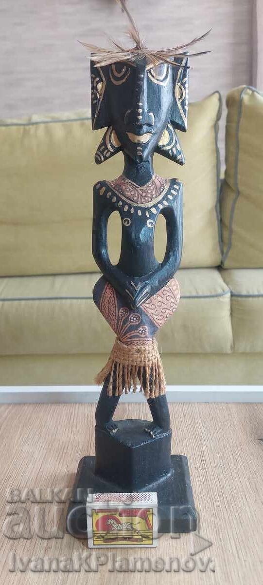Sculptură în lemn pentru cunoscători, înălțime 35cm - 7