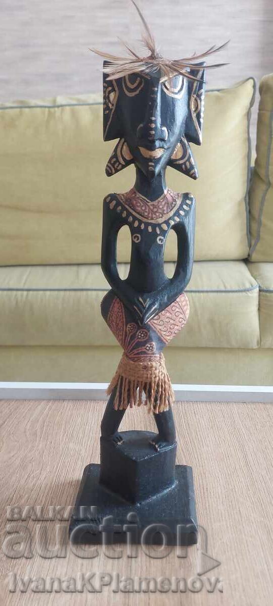 Sculptură în lemn pentru cunoscători, înălțime 35cm