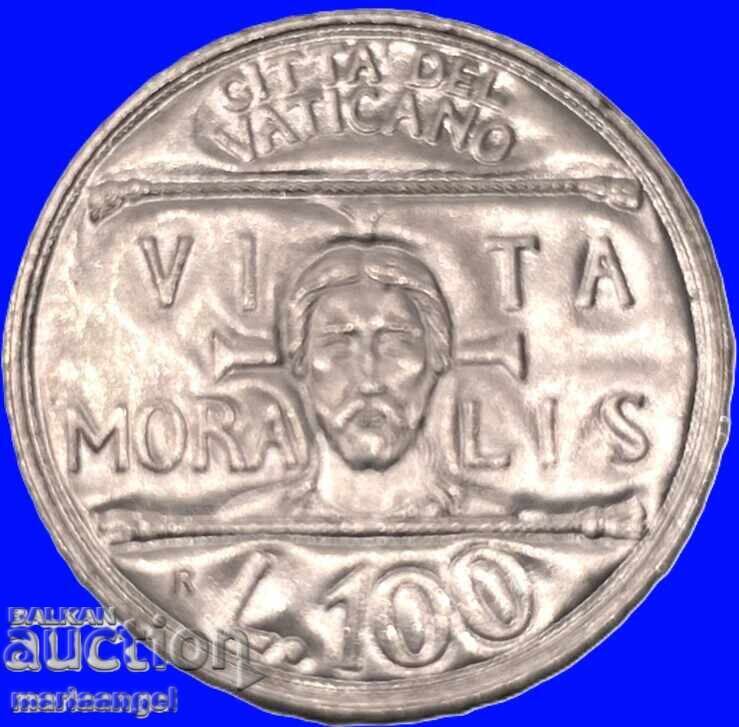 Licitație 100 Lire 1993 Vatican