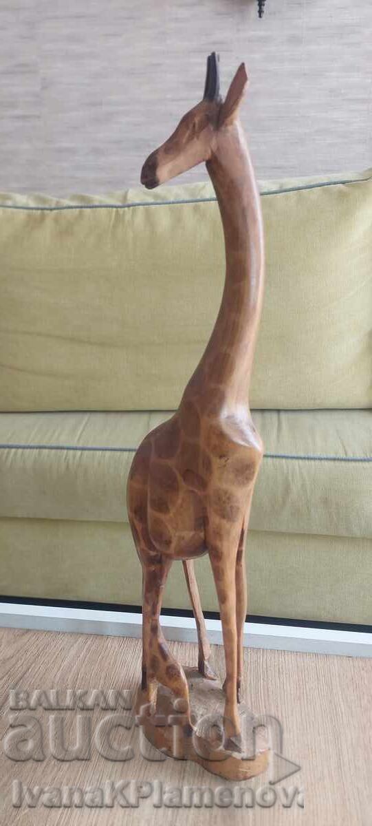 Licitație Sculptură în lemn pentru cunoscători, înălțime 46cm