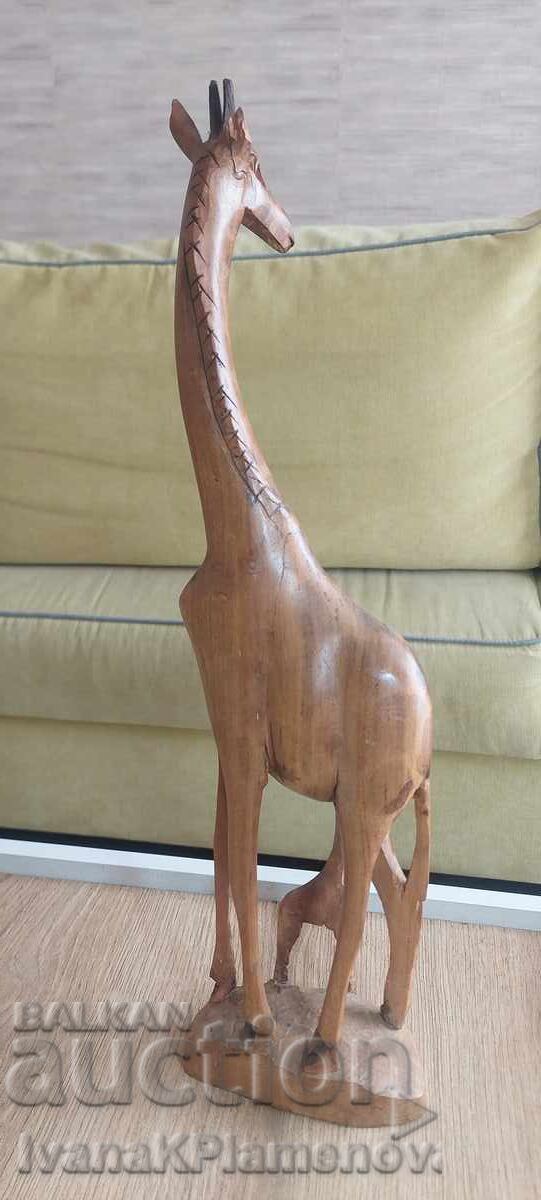 Livrarea Sculptură în lemn pentru cunoscători, înălțime 46cm