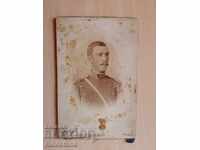 Fotografie carton, fotografie, Ivan Karastoyanov, ofițer princiar