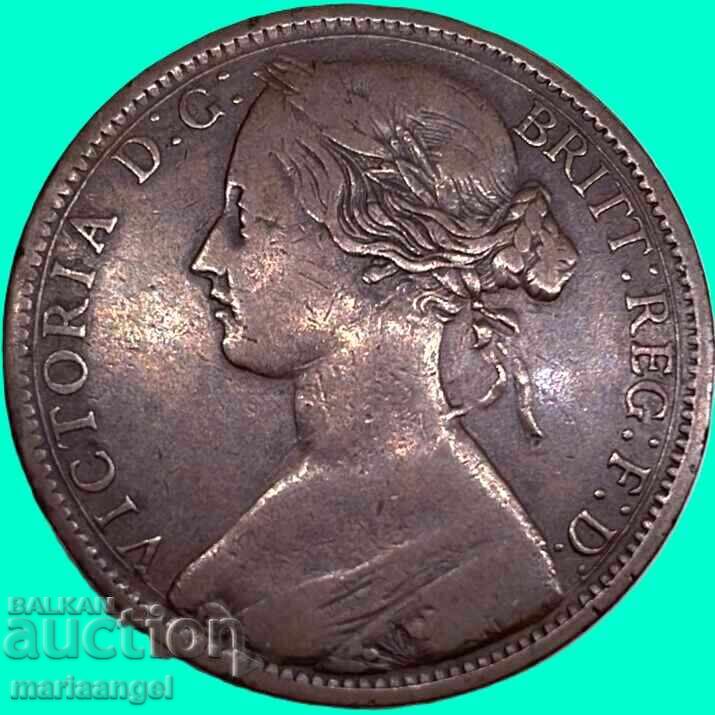 Μεγάλη Βρετανία 1 πένα 1862 30 χλστ