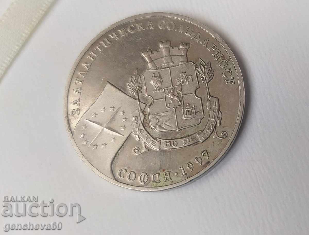 Monedă comemorativă 500 lei 1997. Solidaritate Atlantică - 5