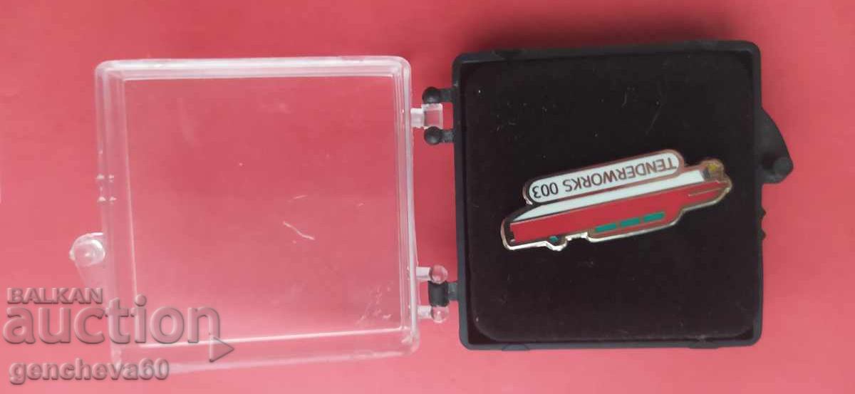 Livrarea Insignă de colecție pentru rever, barcă de lux