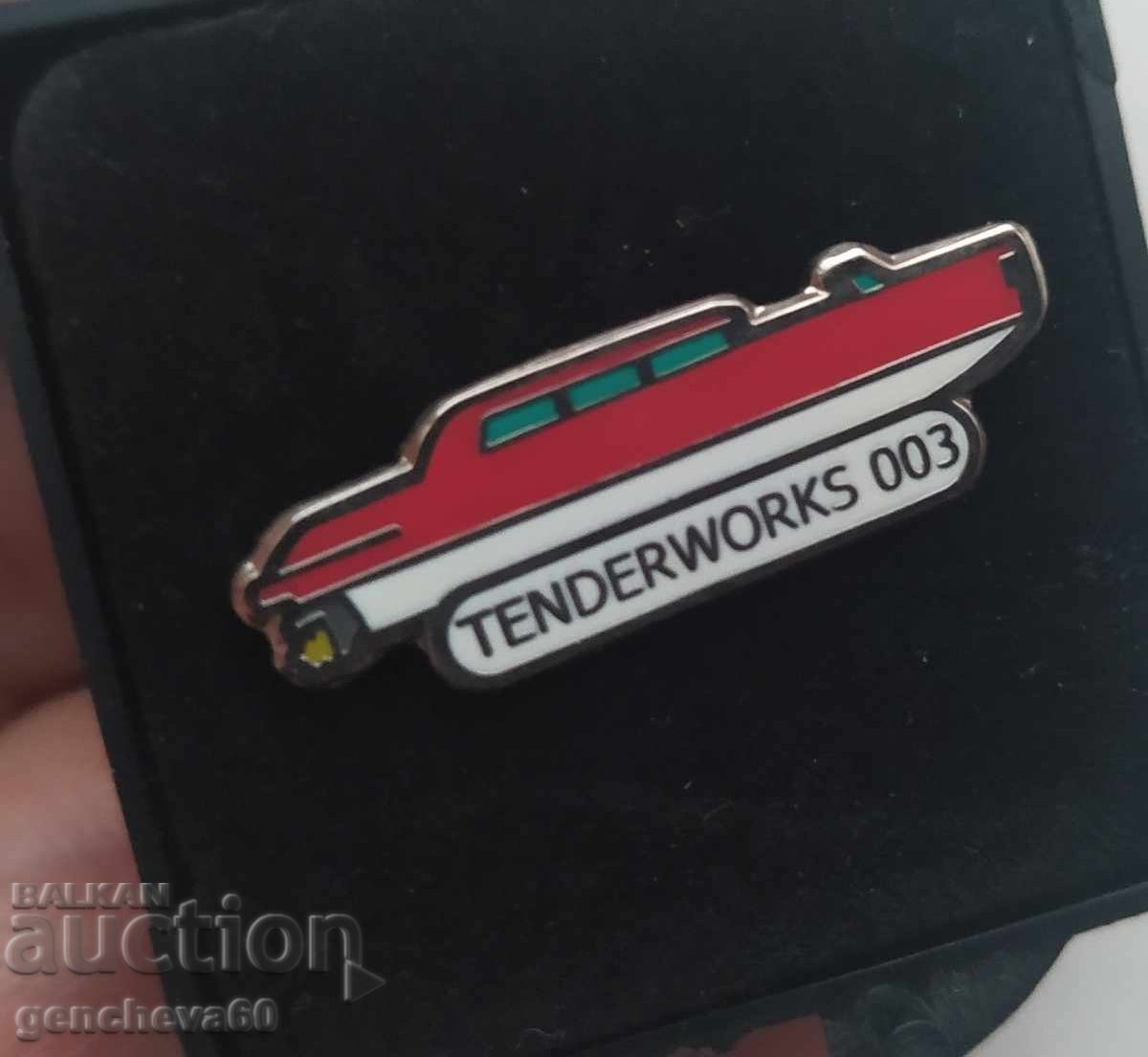 Insignă de colecție pentru rever, barcă de lux - 7