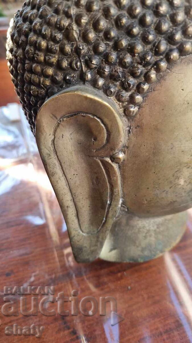 Livrarea Sculptură din bronz. Figurină metalică. Buddha