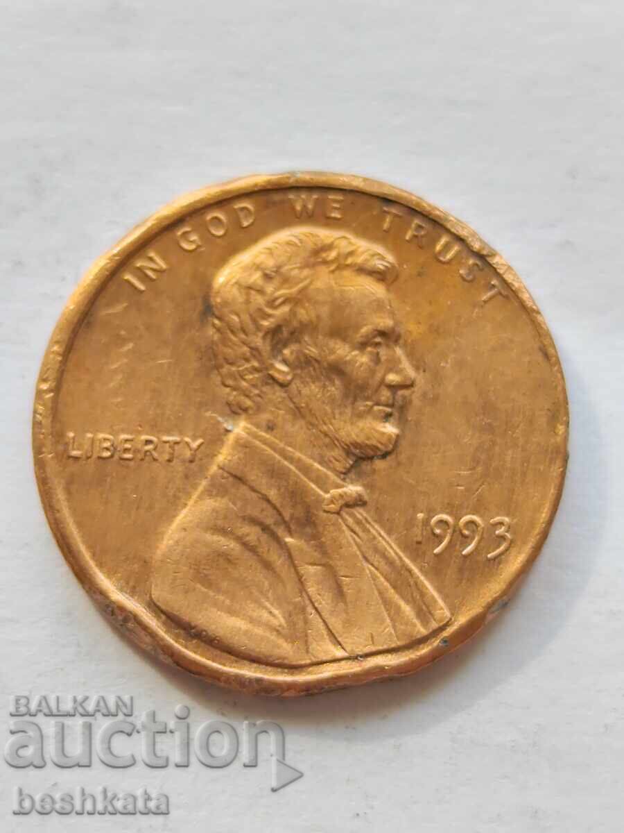 SUA - 1 cent (1993) SUA - 1 cent (1993)