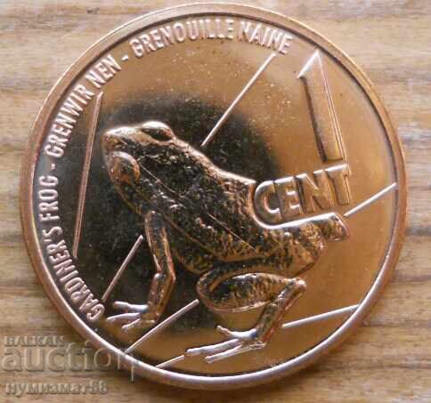 1 cent 2022 - Seychelles
