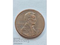 SUA - 1 cent (1999) D