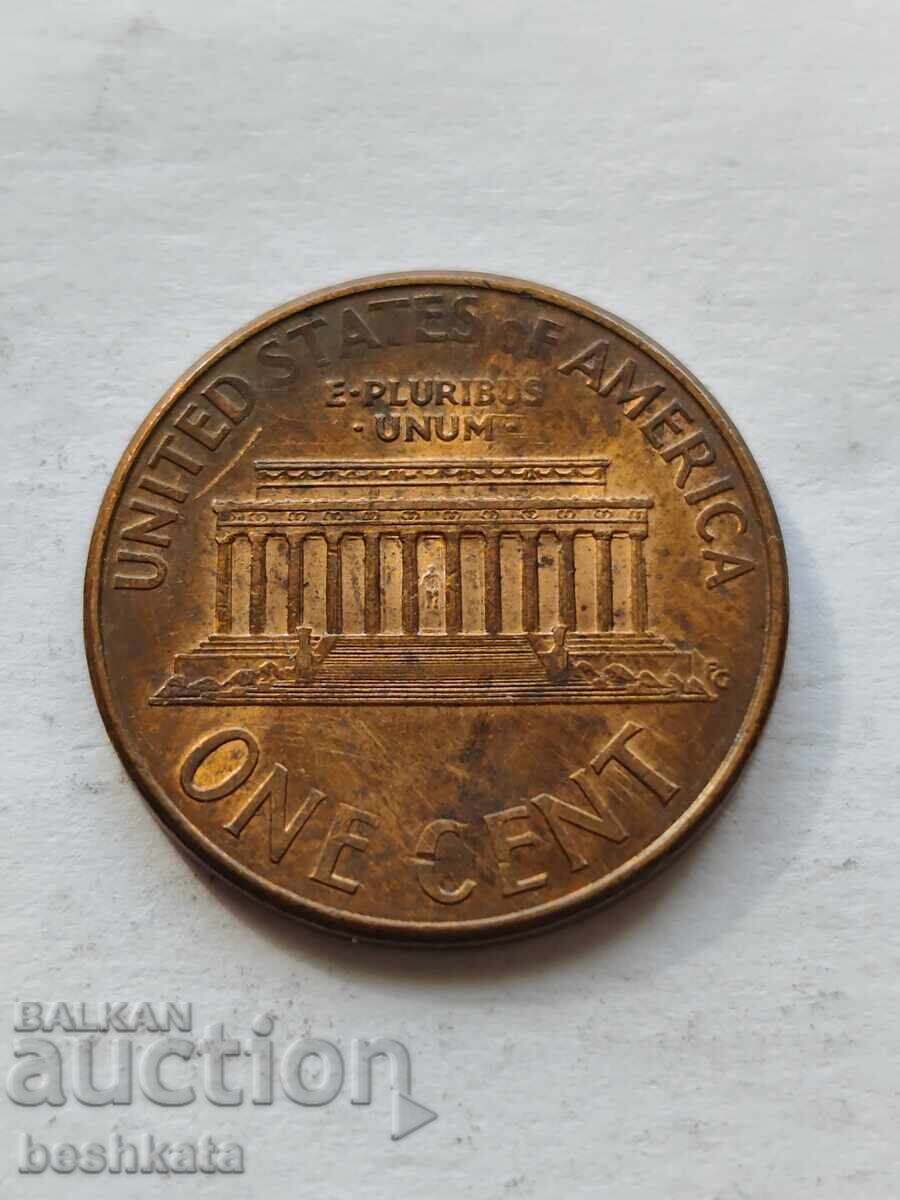 SUA - 1 cent (1999) D cu preț € 0.10 | 0.20 BGN SUA - 1 cent (1999) D cu preț € 0.10 | 0.20 BGN