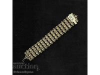 Elegant antique ladies' bracelet, made of silver