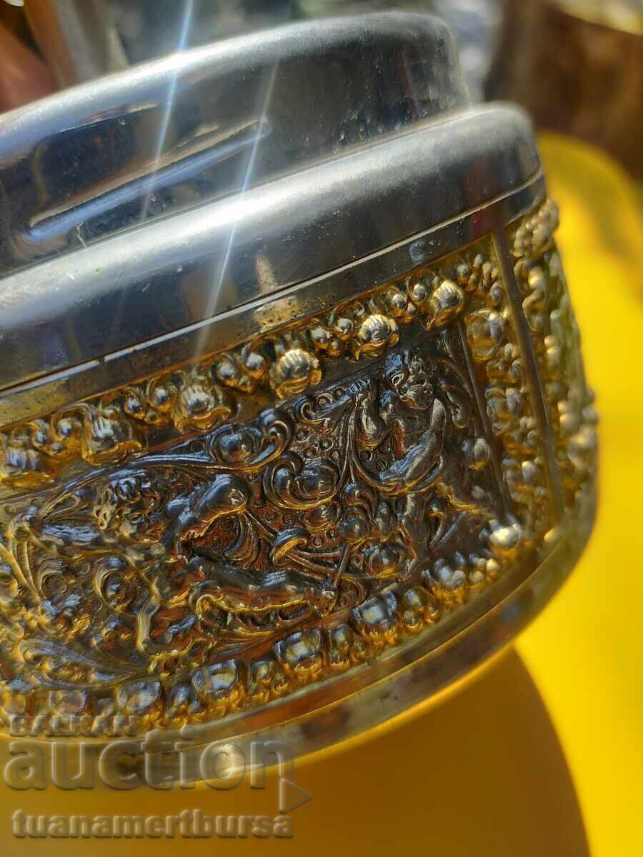 Metal ashtray with price € 15.00 | 29.34 BGN