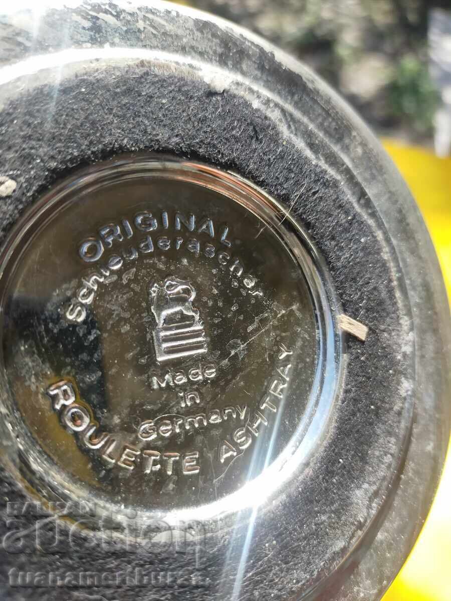 Auction  Metal ashtray