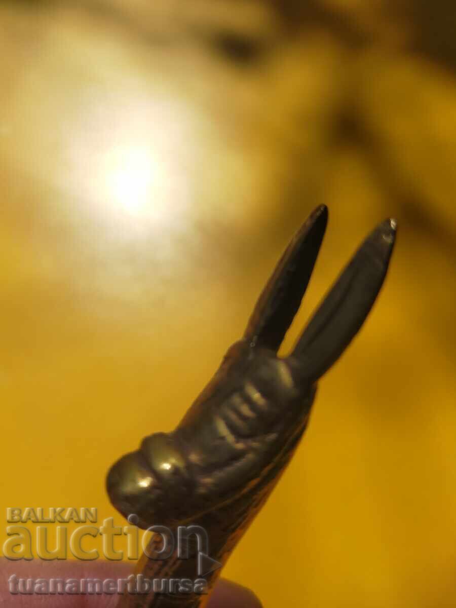 Figurină decorativă metalică