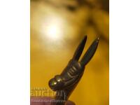 Figurină decorativă metalică