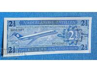 Ολλανδικές Αντίλλες 1984 2 1/2 γκίλντερ UNC Νέα