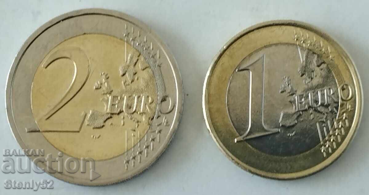 Παράδοση 2 και 1 ευρώ Κροατία-2023