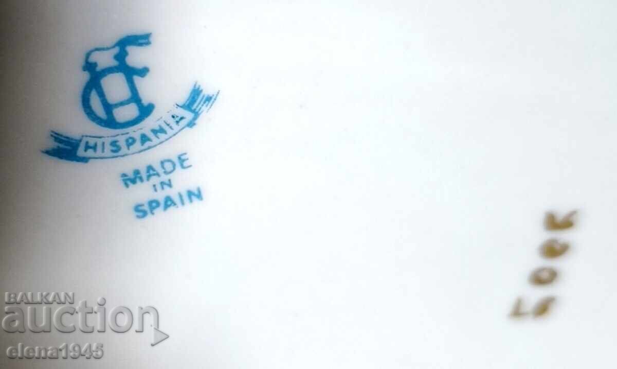 Fier de călcat din porțelan vintage - 7