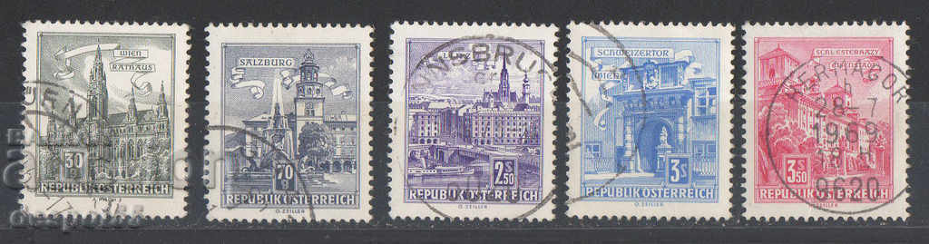 1962. Austria. Architectural Monuments in Austria
