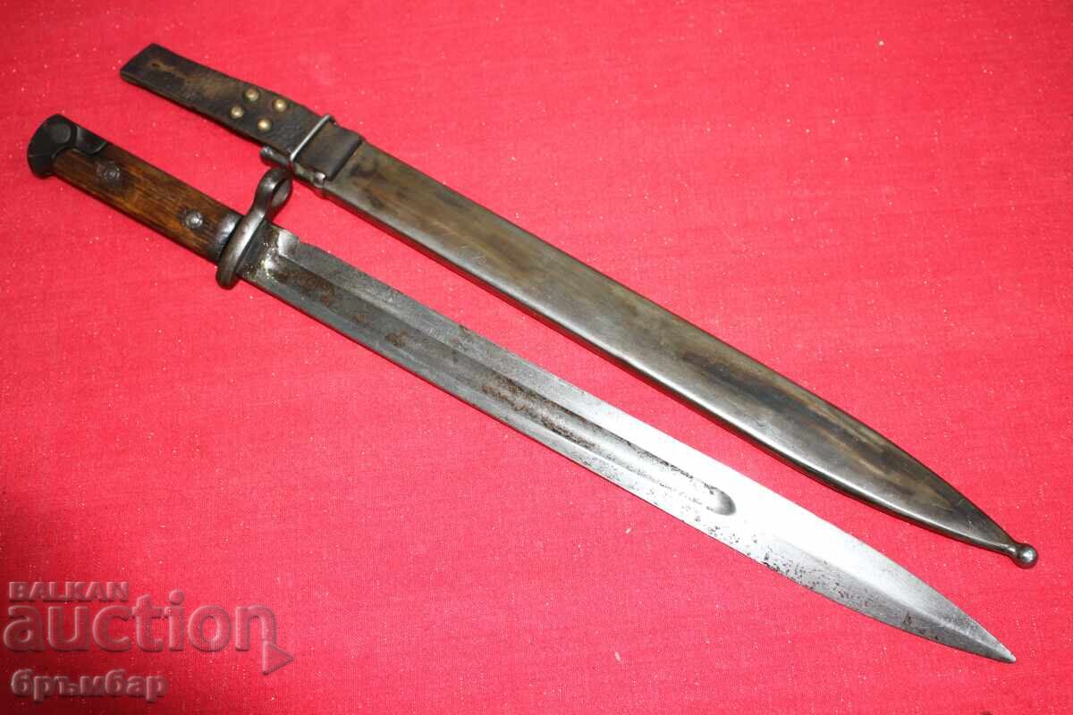 Baionetă rară pentru pușca Tokarev SVT38. Marcaje. Nu este SVT40 - 5