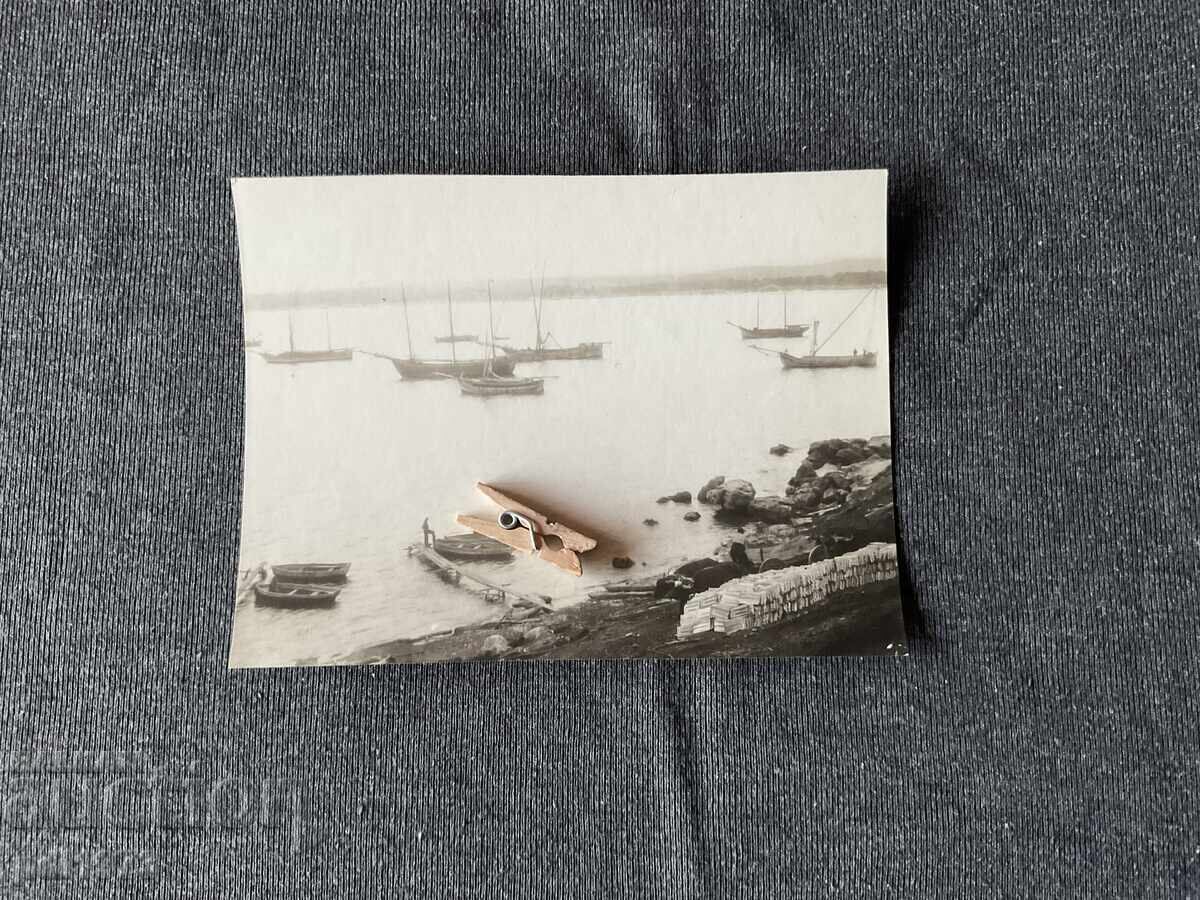 Old rare photo Kyupriya Primorsko 1920 ships