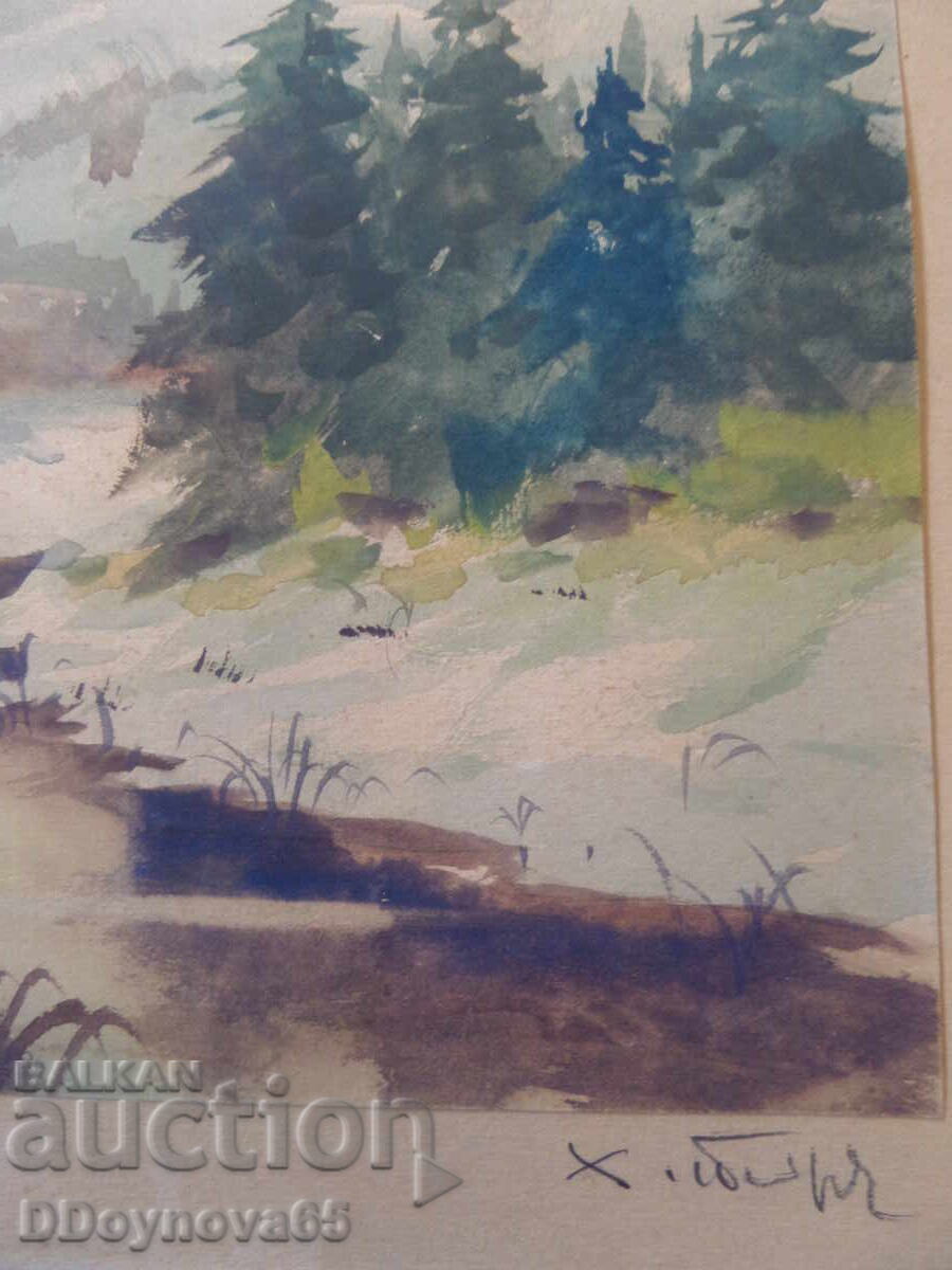 Hristo Petrov - Vlah, acuarelă, hârtie - 5 Hristo Petrov - Vlah, acuarelă, hârtie - 5